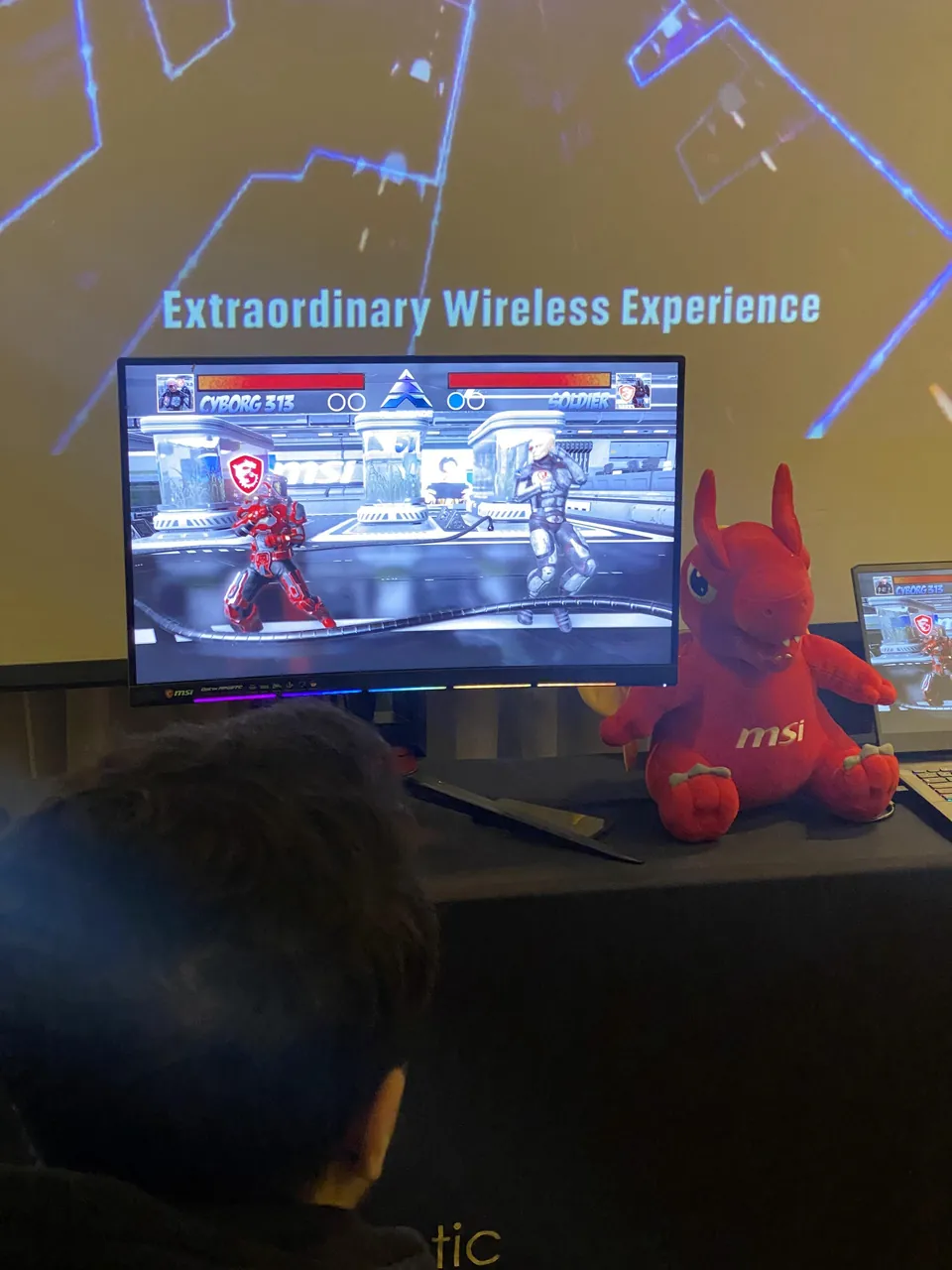 MSI Fighting Game: At the MSI launch