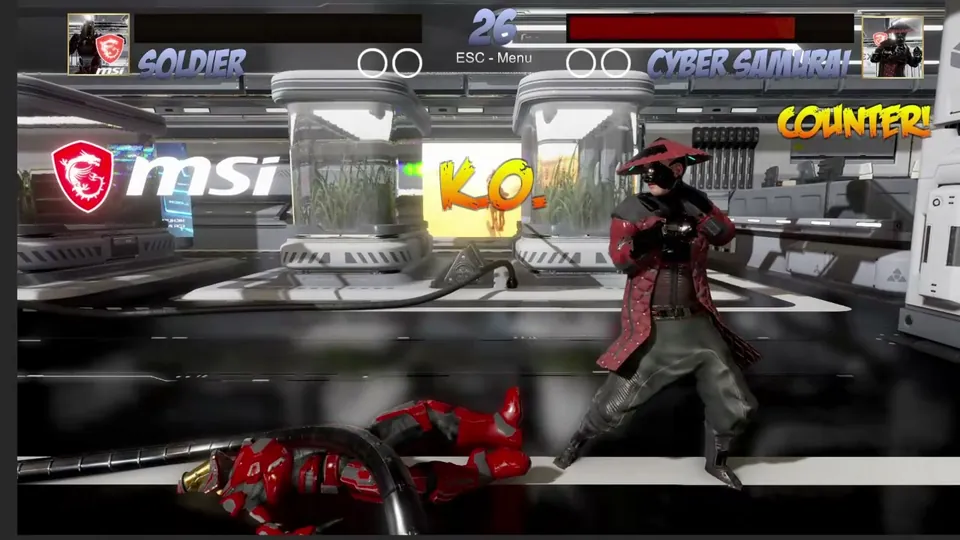 MSI Fighting Game: K.O.