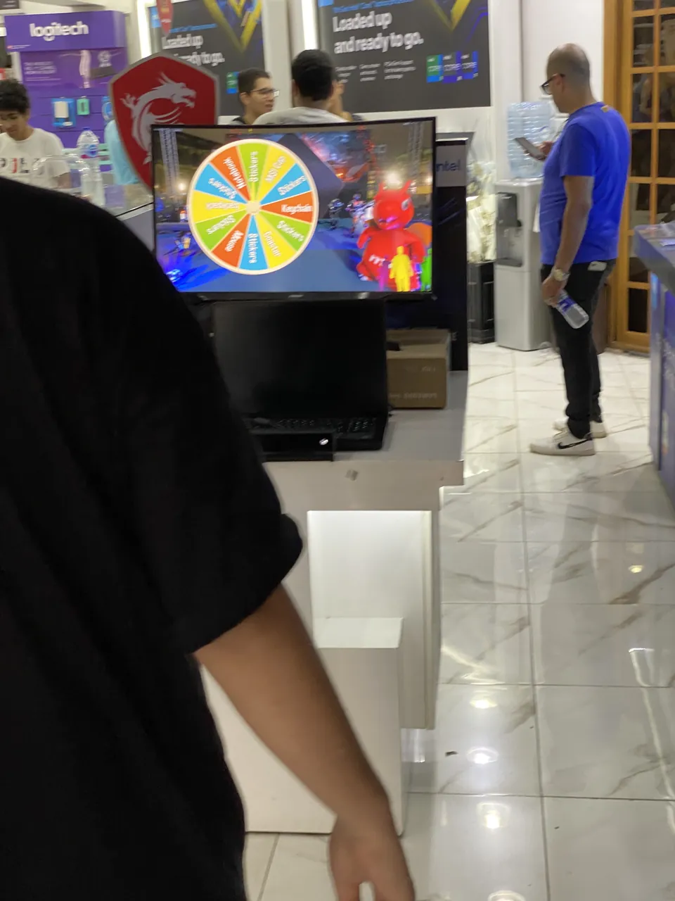 MSI Lucky Drum Master: The prize wheel