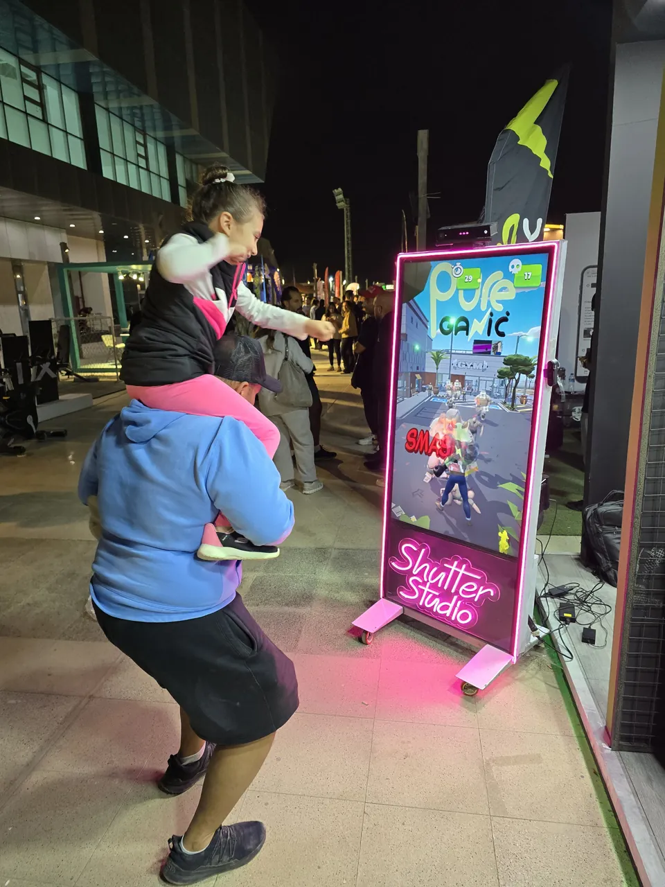 PureGanic Kinect game