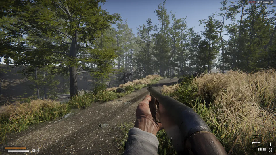 TPI Wolf Hunter: The forest trail
